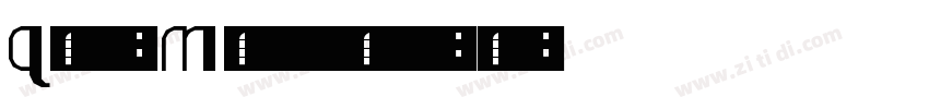 Queue MediumItalic字体转换